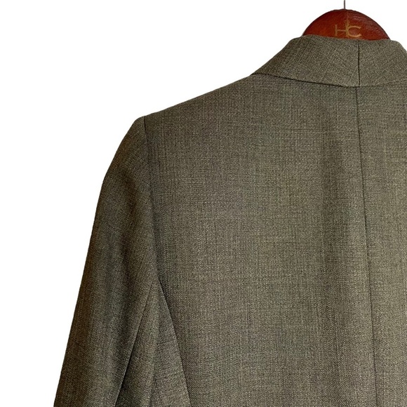 Alex Marie Dark Brown Montana Jacket Blazer Wrinkle Free Shawl Lapel 3 Button 8 - Picture 9 of 15